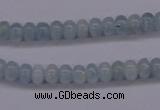 CAQ136 15.5 inches 3*4mm rondelle natural aquamarine beads