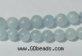 CAQ201 15.5 inches 8mm round natural aquamarine beads wholesale