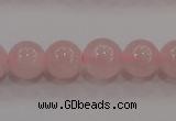 CAQ480 15.5 inches 4mm round natural pink aquamarine beads