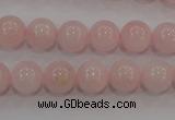 CAQ483 15.5 inches 10mm round natural pink aquamarine beads