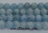 CAQ508 15.5 inches 4mm round A+ grade natural aquamarine beads