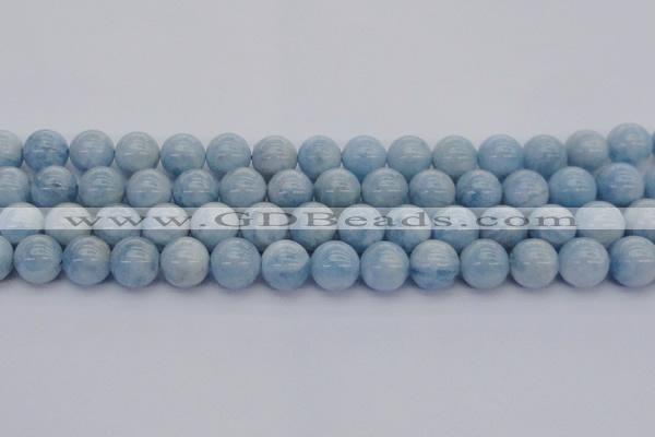 CAQ513 15.5 inches 12mm round A+ grade natural aquamarine beads