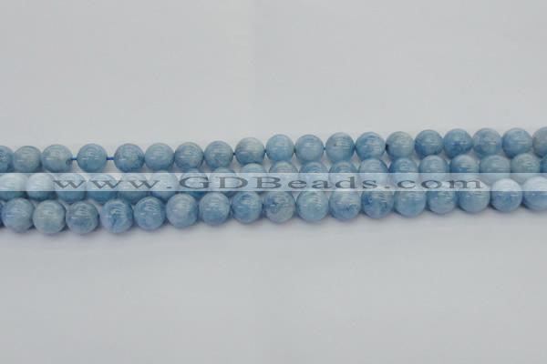 CAQ538 15.5 inches 10mm round AAA grade natural aquamarine beads