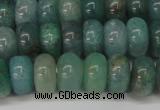 CAQ611 15.5 inches 5*8mm rondelle aquamarine gemstone beads