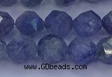 CAQ775 15.5 inches 14mm faceted nuggets imitation aquamarine beads