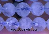 CAQ886 15.5 inches 6mm faceted round natural aquamarine beads