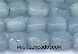 CAQ940 15 inches 6*6mm – 6*8mm nuggets aquamarine beads