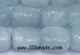 CAQ942 15 inches 9*10mm – 10*12mm nuggets aquamarine beads