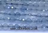 CAQ960 15 inches 2mm faceted round aquamarine beads