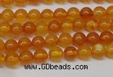 CAR102 15.5 inches 5mm round natural amber beads