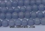 CAS200 15.5 inches 4mm round blue angel skin gemstone beads