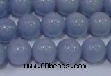 CAS203 15.5 inches 10mm round blue angel skin gemstone beads