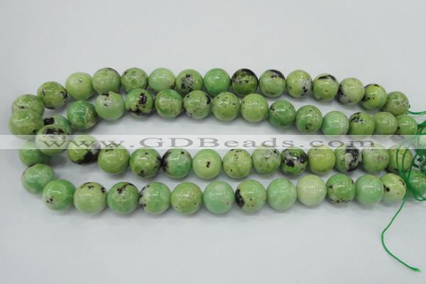 CAU215 15.5 inches 14mm round Australia chrysoprase beads