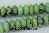 CAU220 15.5 inches 6*12mm rondelle Australia chrysoprase beads