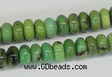 CAU27 15.5 inches 5*10mm rondelle australia chrysoprase beads wholesale