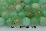 CAU402 15.5 inches 8mm round Australia chrysoprase beads