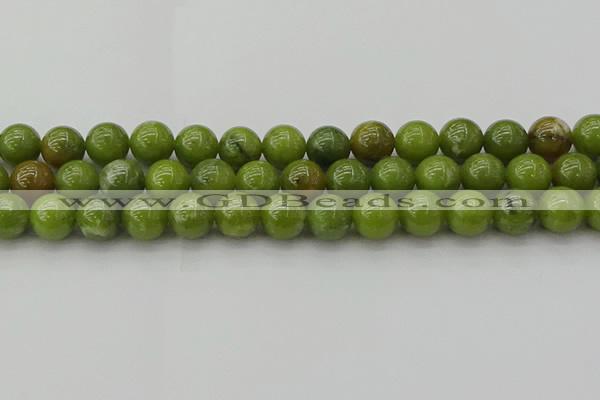 CAU503 15.5 inches 10mm round Chinese chrysoprase beads wholesale