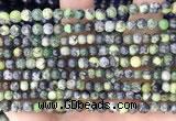 CAU520 15.5 inches 4.5mm - 5mm round Chinese chrysoprase beads