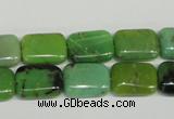 CAU63 15.5 inches 10*14mm rectangle Australia chrysoprase beads