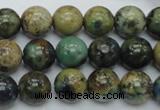 CAZ10 15.5 inches 12mm round natural azurite gemstone beads