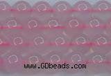 CBC302 15.5 inches 8mm round pink chalcedony beads wholesale