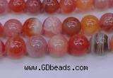 CBC402 15.5 inches 8mm A grade round orange chalcedony beads