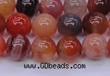 CBC404 15.5 inches 12mm A grade round orange chalcedony beads