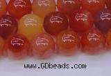 CBC415 15.5 inches 14mm AA grade round orange chalcedony beads