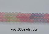 CBC422 15.5 inches 8mm round mixed chalcedony beads wholesale