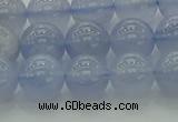 CBC453 15.5 inches 10mm round blue chalcedony beads wholesale