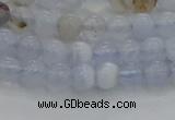 CBC460 15.5 inches 4mm round blue chalcedony gemstone beads