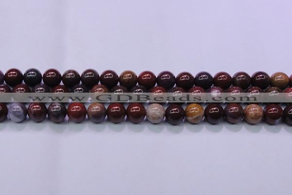 CBD305 15.5 inches 14mm round brecciated jasper beads wholesale