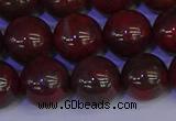 CBD355 15.5 inches 14mm round poppy jasper beads wholesale