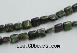 CBG16 15.5 inches 6*6mm square bronze green gemstone beads wholesale