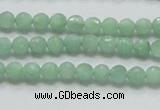 CBJ05 15.5 inches 6mm faceted round jade beads wholesale