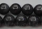 CBJ658 15.5 inches 10mm round black jade beads wholesale