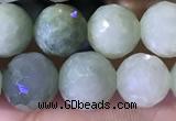 CBJ667 15.5 inches 8mm faceted round jade beads wholesale