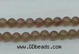 CBQ201 15.5 inches 6mm round strawberry quartz beads wholesale