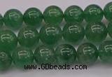 CBQ496 15.5 inches 6mm round green strawberry quartz beads