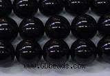 CBQ503 15.5 inches 10mm round natural black quartz beads