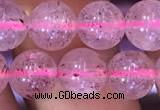 CBQ552 15.5 inches 8mm round strawberry quartz beads wholesale