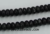 CBT04 16 inches 4*8mm rondelle natural biotite beads wholesale