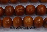 CBW503 15.5 inches 10mm round bayong wood beads wholesale