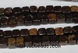 CBZ205 15.5 inches 6*6mm cube bronzite gemstone beads