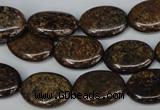 CBZ219 15.5 inches 13*18mm oval bronzite gemstone beads