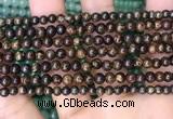 CBZ618 15.5 inches 4mm round bronzite beads wholesale