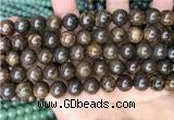 CBZ621 15.5 inches 10mm round bronzite beads wholesale