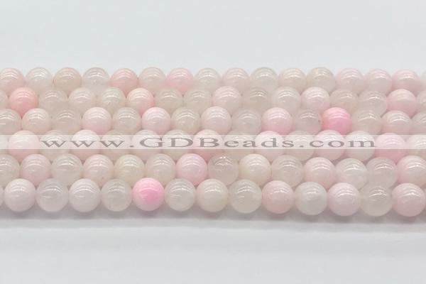 CCA521 15.5 inches 8mm round pink calcite gemstone beads