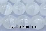 CCA530 15 inches 8mm round white calcite beads