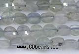 CCB1138 15 inches 4mm faceted coin sapphire beads